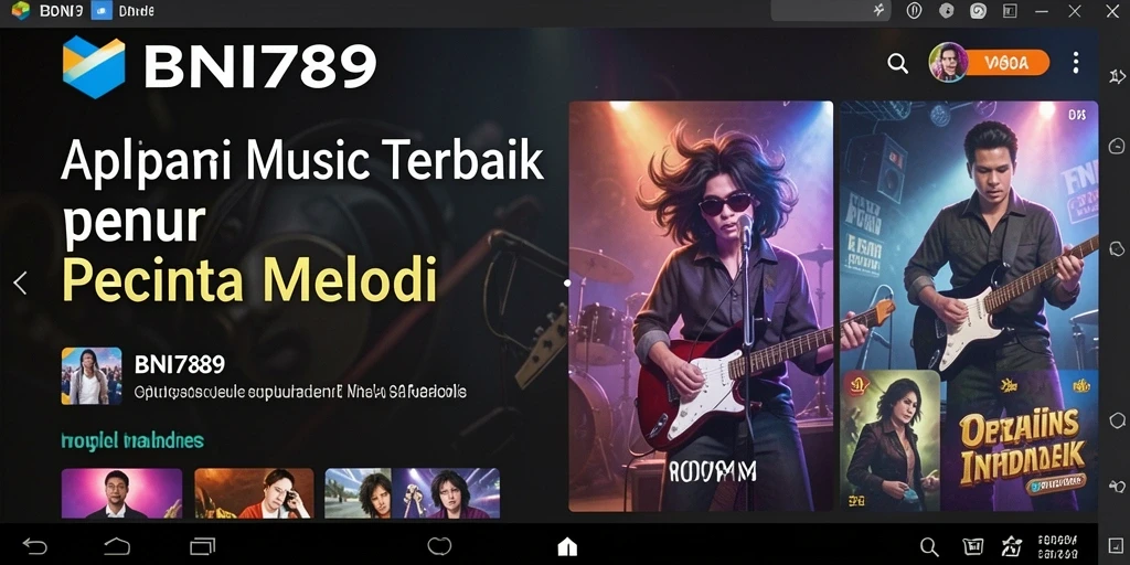 Screenshot BNI789 menampilkan gameplay seru dengan musik yang menggugah semangat.
