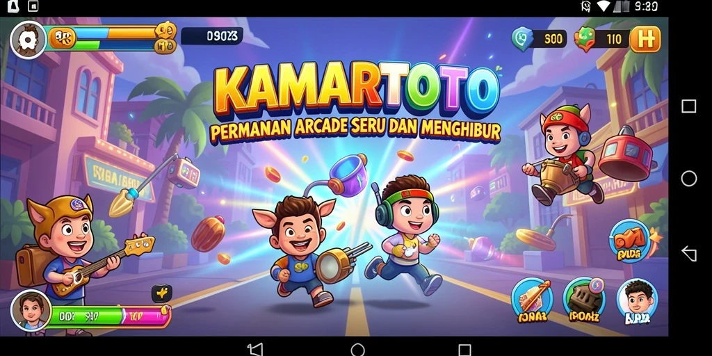 Tampilan gameplay KAMARTOTO yang seru dan penuh aksi.