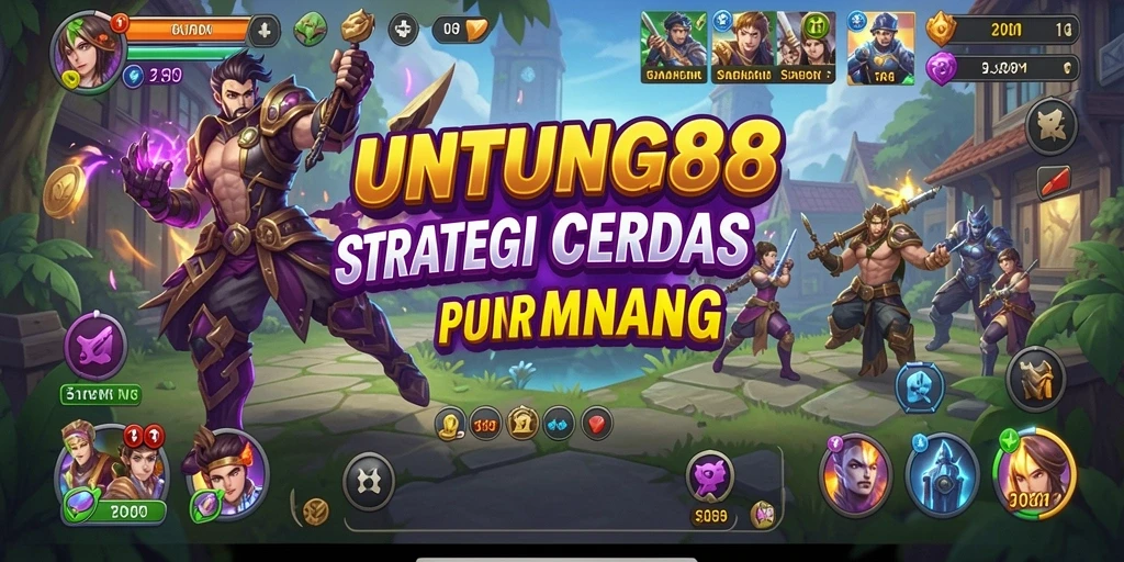 Tampilan dinamis gameplay UNTUNG88 yang menarik.